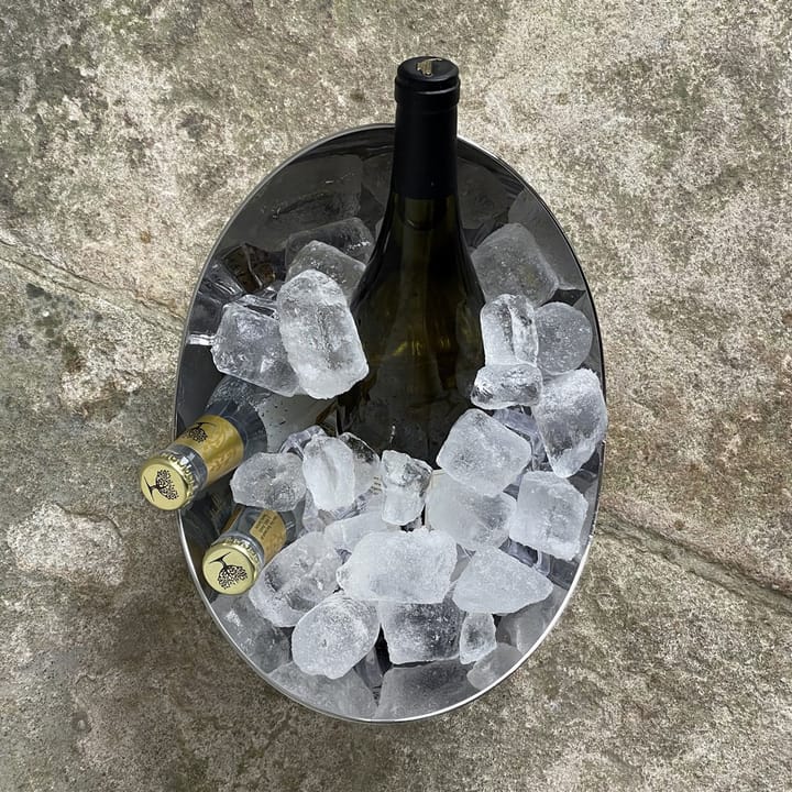 COOLER chłodziarka do wina 20 cm - Polished steel - Kay Bojesen