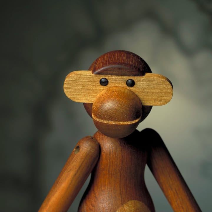 Drewniana małpka Kay Bojesen mała, tek - limba 20 cm Kay Bojesen Denmark