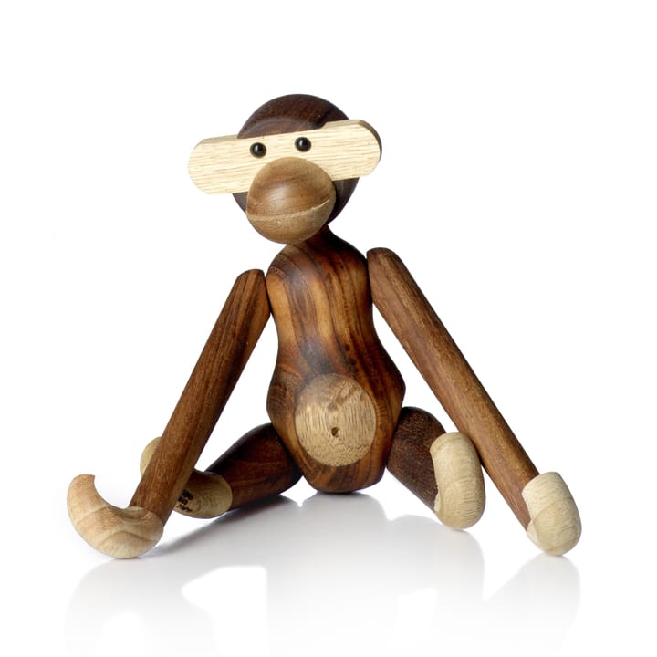 Drewniana małpka Kay Bojesen mała, tek - limba 20 cm Kay Bojesen Denmark