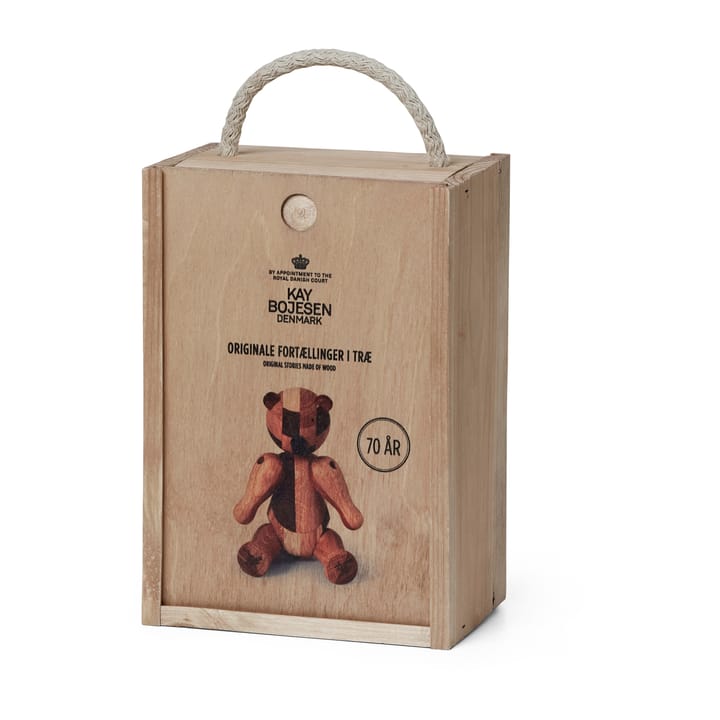 Drewniany niedźwiedź Kay Bojesen edycja jubileuszowa mixed wood, Mały Kay Bojesen Denmark