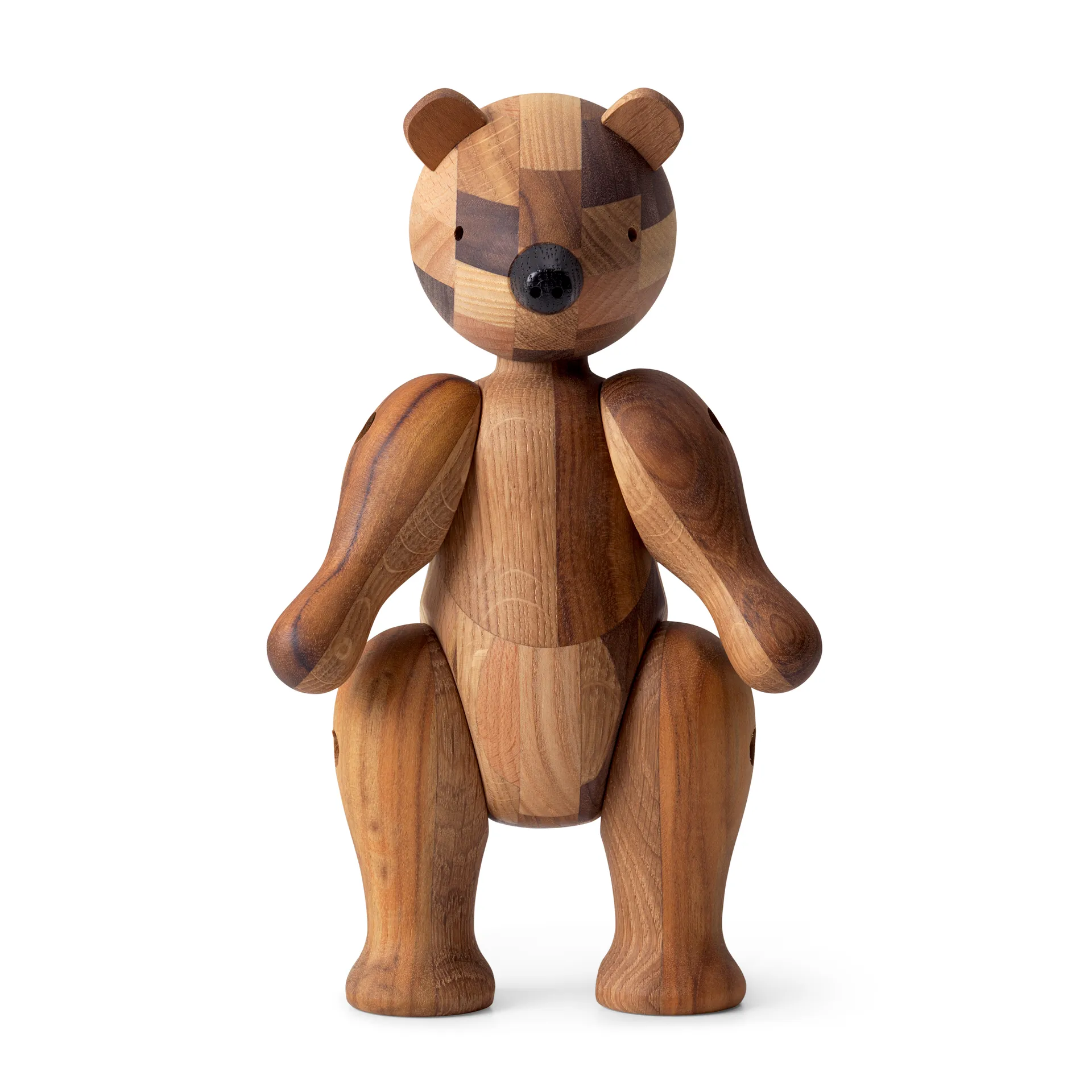 Drewniany niedźwiedź Kay Bojesen edycja jubileuszowa mixed wood, Medium Kay Bojesen Denmark