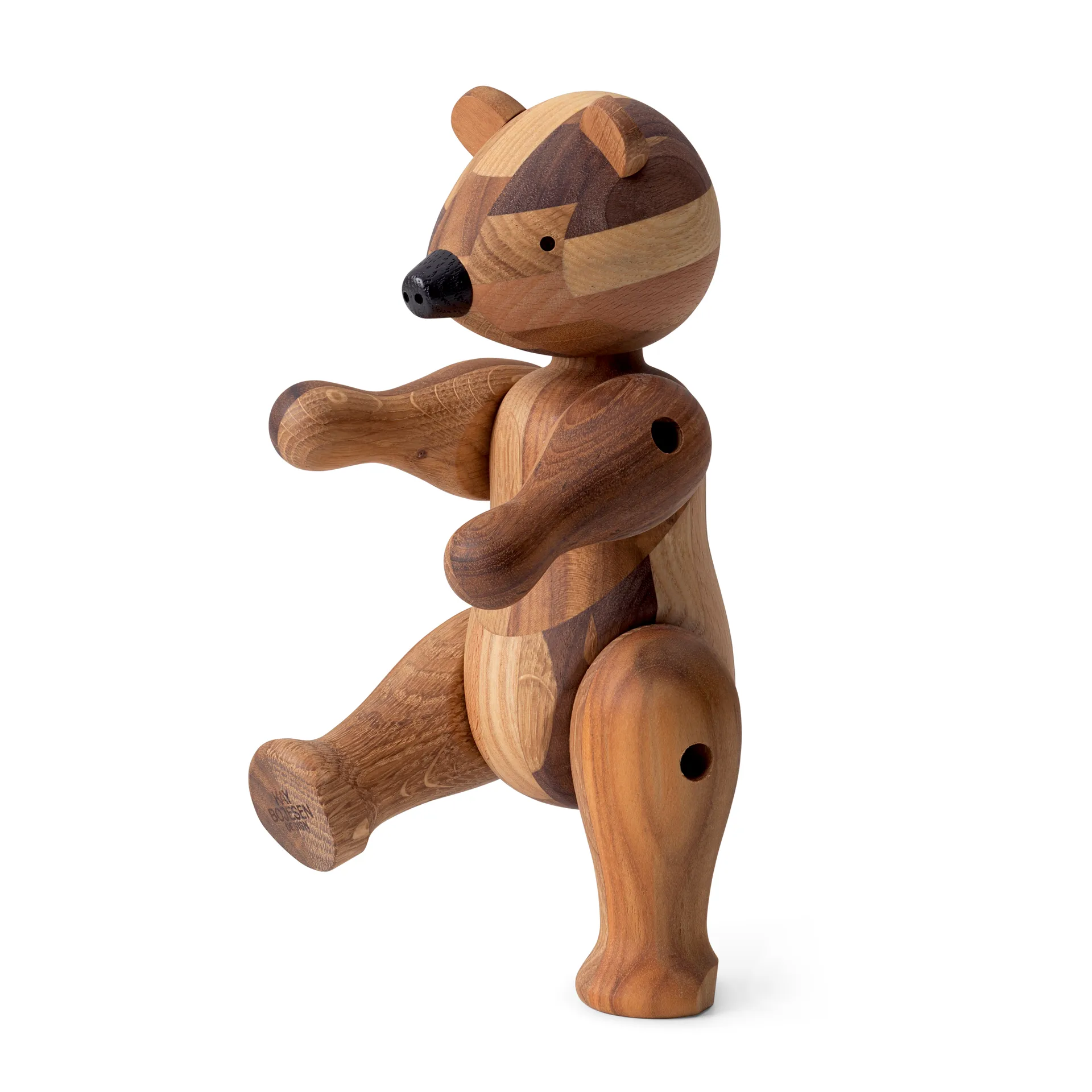 Drewniany niedźwiedź Kay Bojesen edycja jubileuszowa mixed wood, Medium Kay Bojesen Denmark