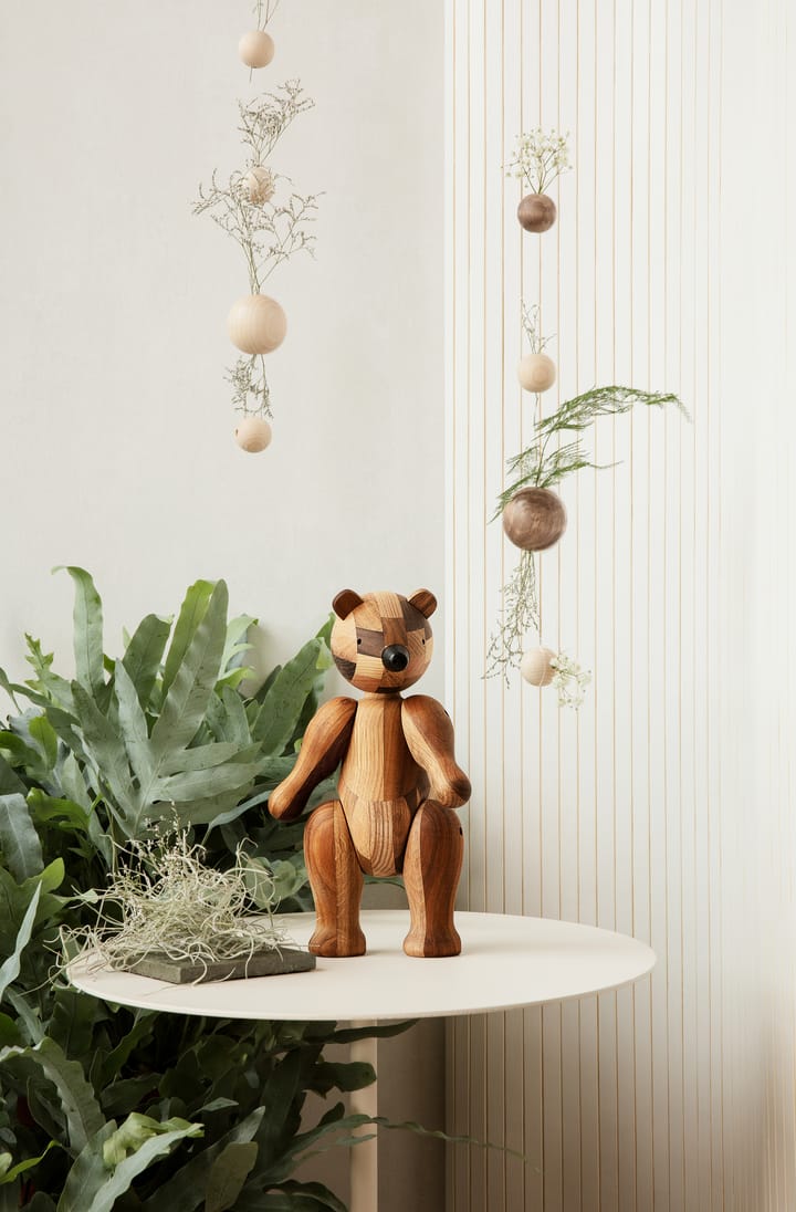 Drewniany niedźwiedź Kay Bojesen edycja jubileuszowa mixed wood - Medium - Kay Bojesen Denmark