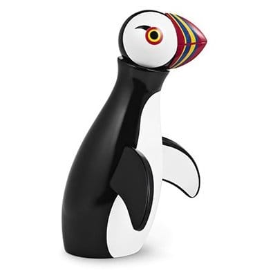 Figurka Puffin Kay Bojesen - czarny - biały - Kay Bojesen Denmark