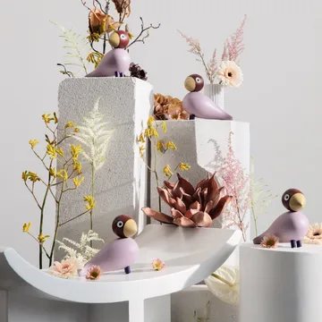 Figurka w kształcie ptaka Kay Bojesen Year Bird 2023 Jackie - Lavender - Kay Bojesen Denmark