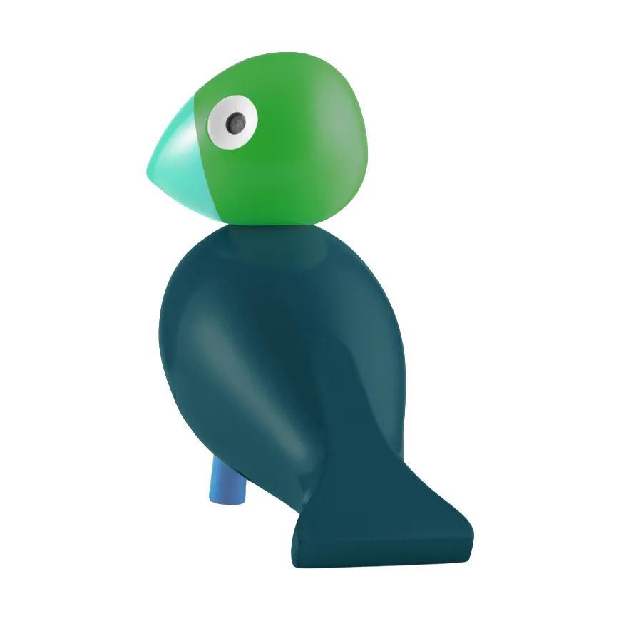 Kaj Bojesen Year Bird 2026 Brzoza, Ciemnozielony Kay Bojesen Denmark