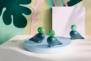 Kaj Bojesen Year Bird 2026 Brzoza - Ciemnozielony - Kay Bojesen Denmark