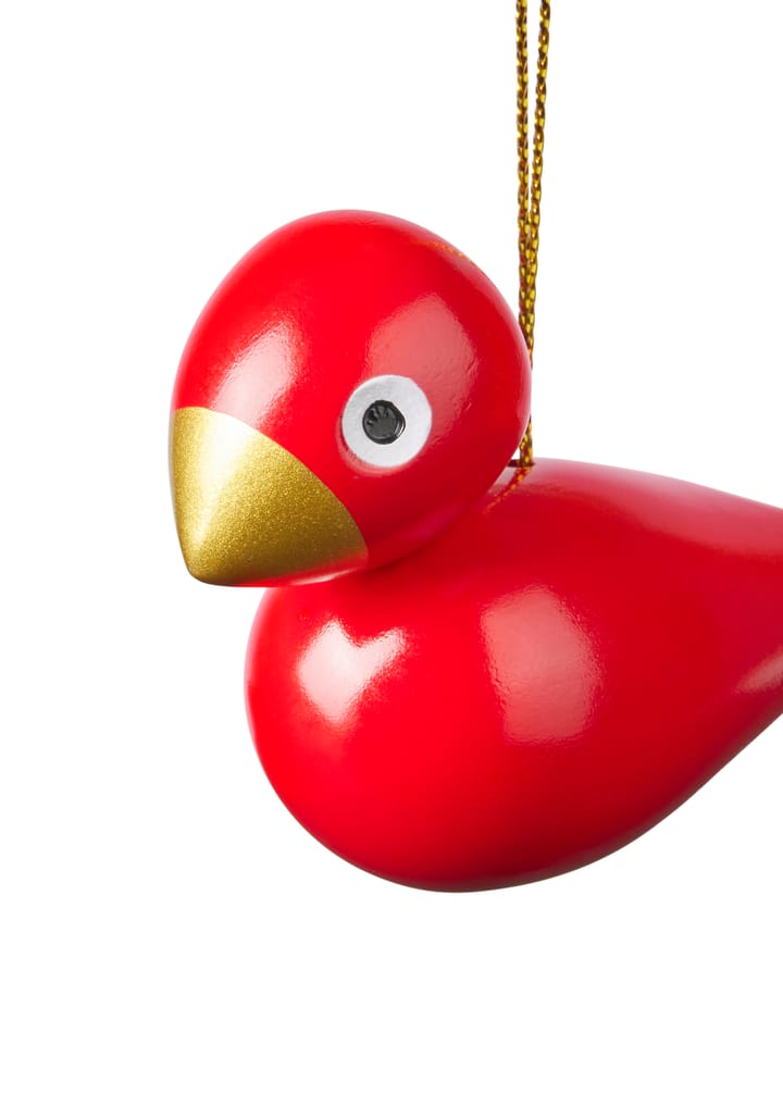 Kay Bojesen Christmas birds ozdoba świąteczna 2 części, Czerwony-zielony Kay Bojesen Denmark