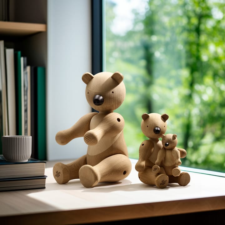 Kay Bojesen drewniany niedżwiedż duży, Dąb-klon Kay Bojesen Denmark