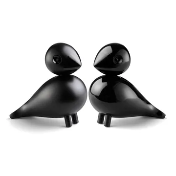 Kay Bojesen Lovebirds zestaw - czarny, 8,8 cm - Kay Bojesen Denmark