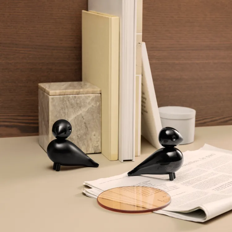 Kay Bojesen Lovebirds zestaw , czarny Kay Bojesen Denmark