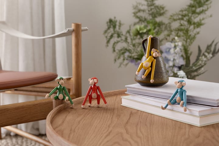 Kay Bojesen małpa mini vintage, Zielony Kay Bojesen Denmark