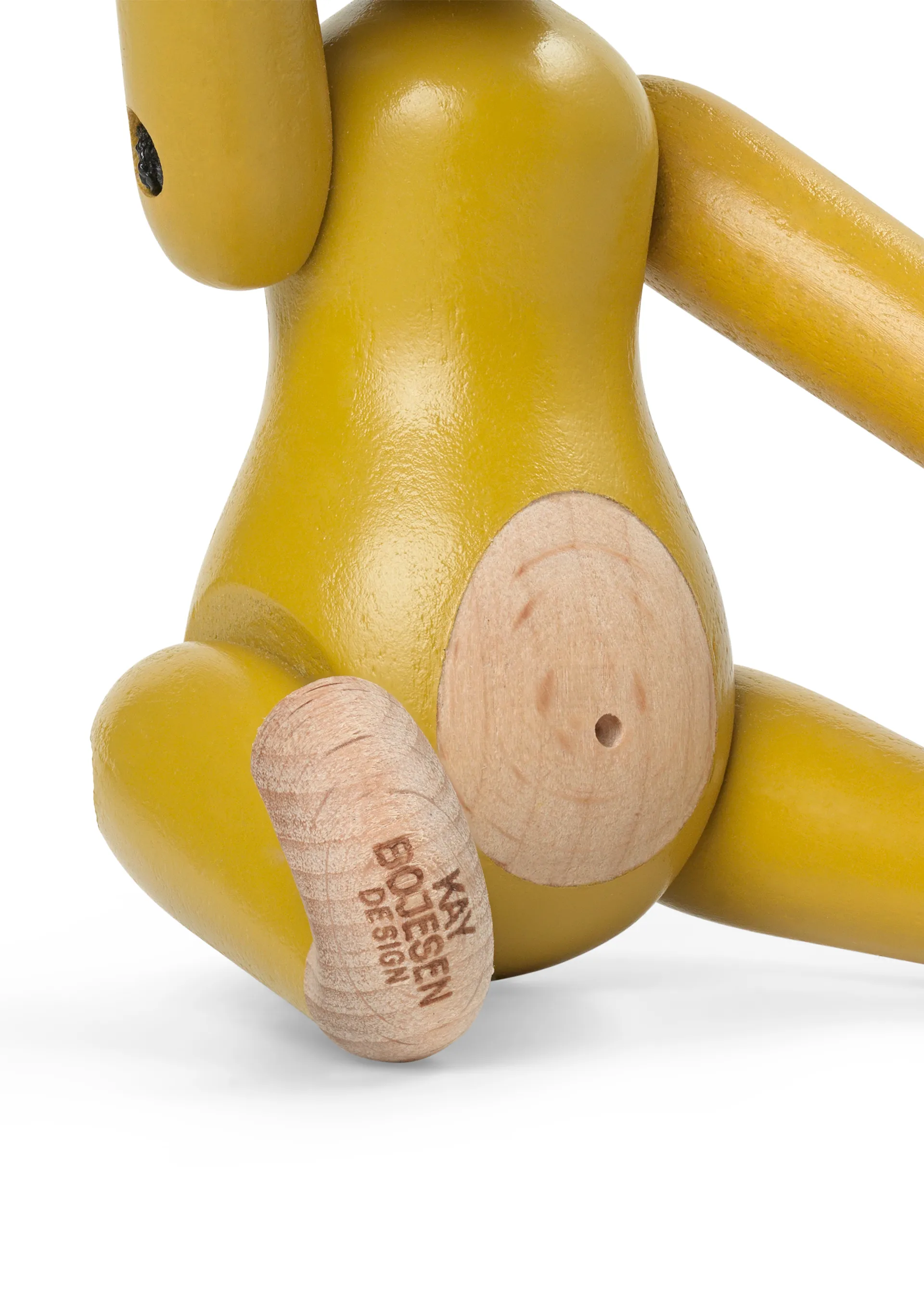 Kay Bojesen małpa mini vintage, Żółty Kay Bojesen Denmark