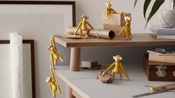 Kay Bojesen małpa mini vintage - Żółty - Kay Bojesen Denmark