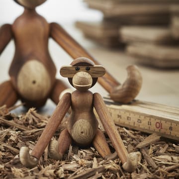 Kay Bojesen Małpka mini - Drewno tekowo-limbowe - Kay Bojesen Denmark