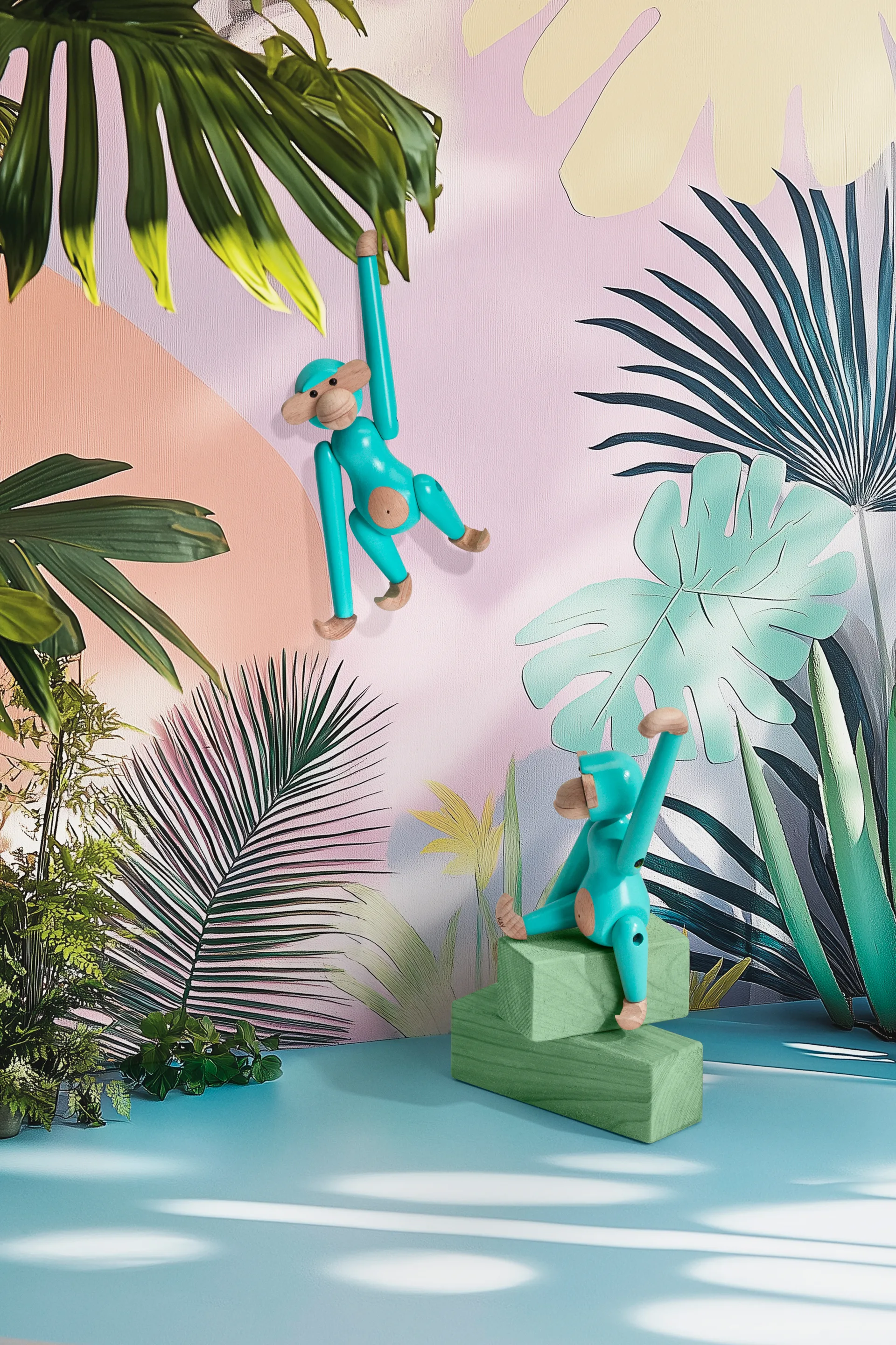 Kay Bojesen Małpka mini, Turkusowa Kay Bojesen Denmark