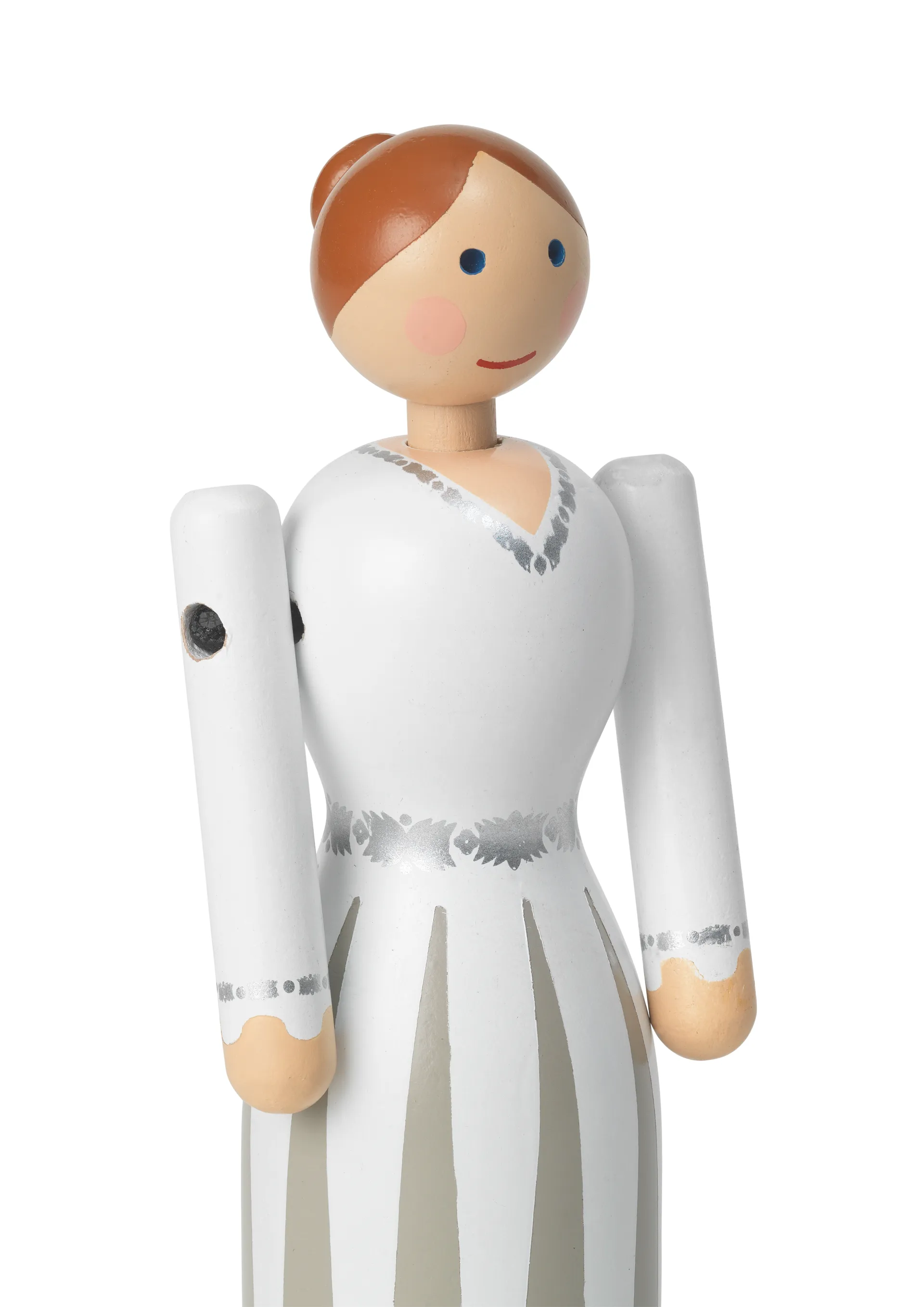 Kay Bojesen Pani Młoda, Niebiesko-czarno-biała, 12 cm Kay Bojesen Denmark