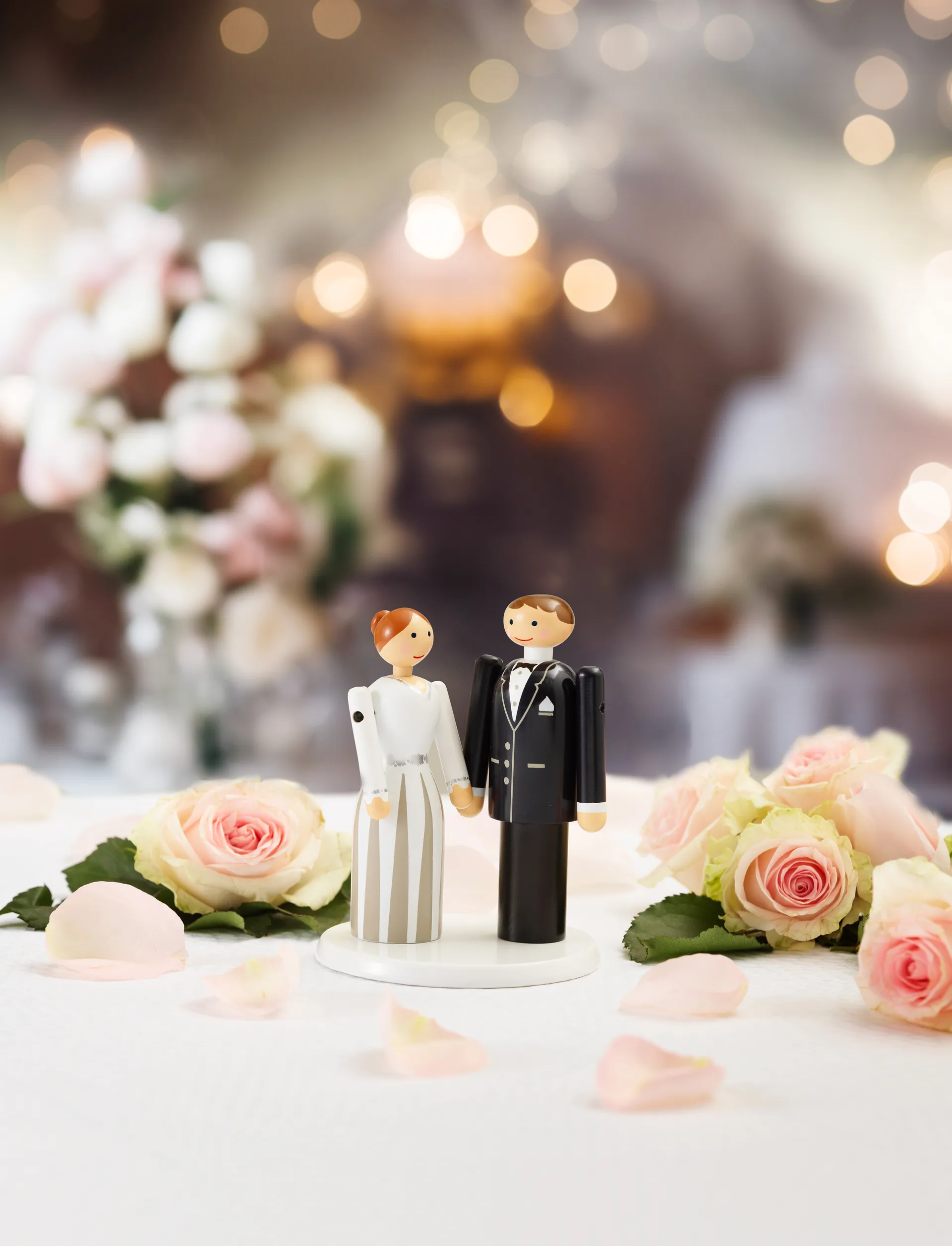 Kay Bojesen Pani Młoda, Niebiesko-czarno-biała, 12 cm Kay Bojesen Denmark