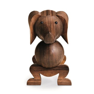 Kay Bojesen pies 18,5 cm - orzech włoski - Kay Bojesen Denmark