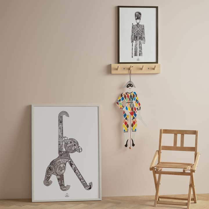 Kay Bojesen plakat z małpą, 50x70 cm Kay Bojesen Denmark