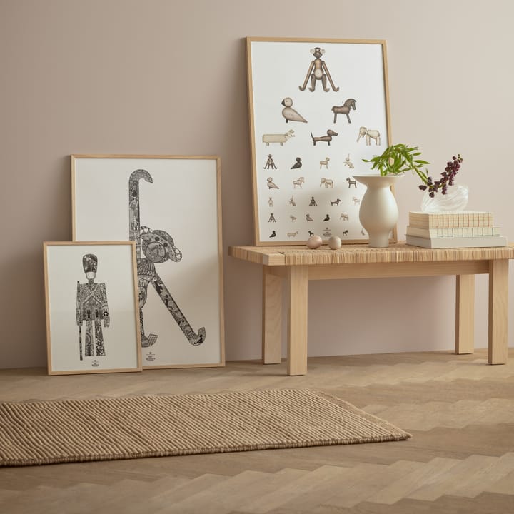 Kay Bojesen plakat ze zwierzęciem, 50x70 cm Kay Bojesen Denmark