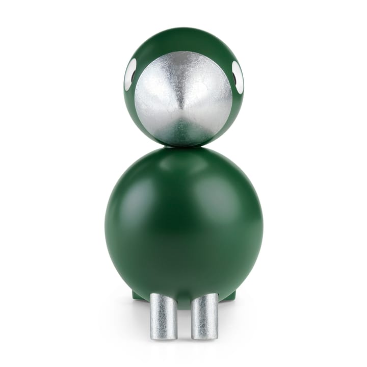 Kay Bojesen ptak śpiewający Georg, Green-Silver Kay Bojesen Denmark