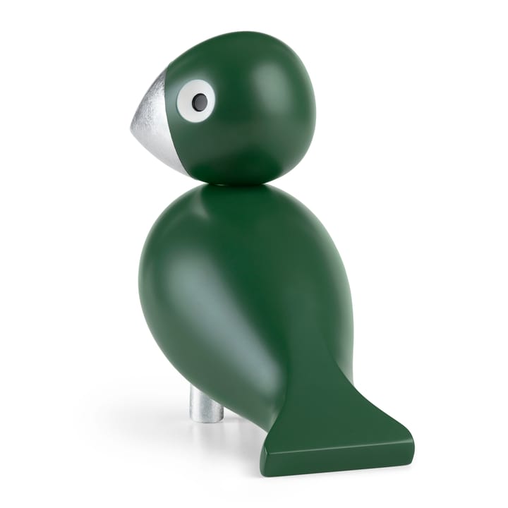 Kay Bojesen ptak śpiewający Georg, Green-Silver Kay Bojesen Denmark