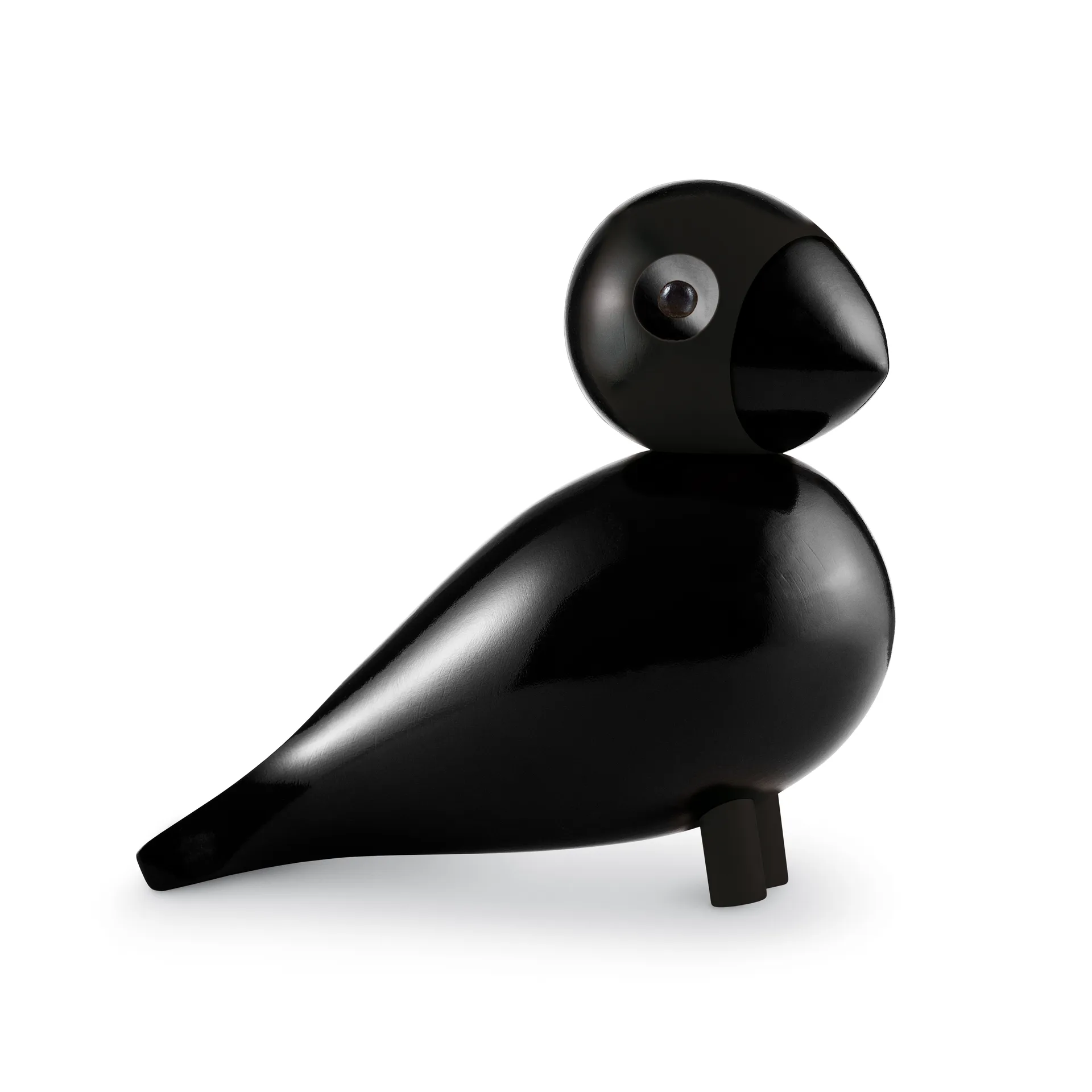 Kay Bojesen ptak śpiewający Ravn duży, Czarny Kay Bojesen Denmark