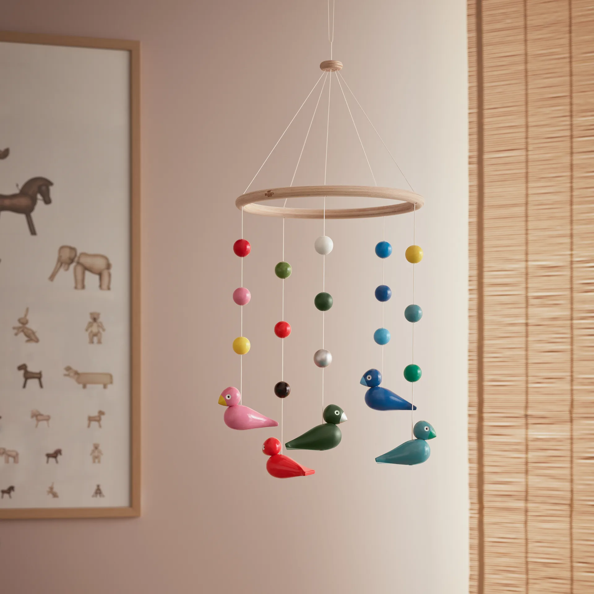 Kay Bojesen ruchomy ptak śpiewający, Multi Kay Bojesen Denmark