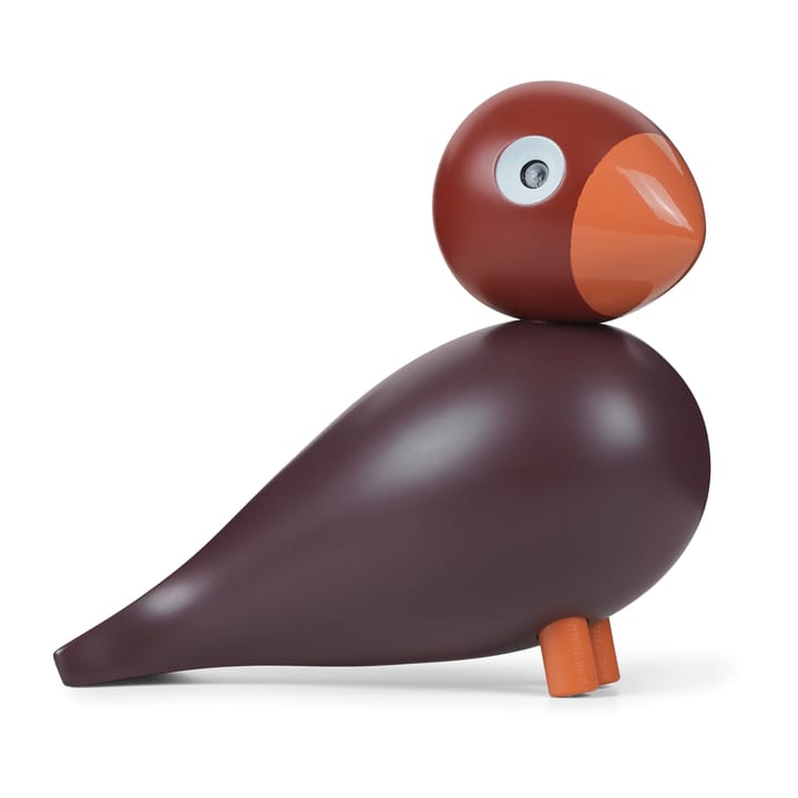 Kay Bojesen Year Bird 2022 ptak śpiewający Poppy, Wino czerwone Kay Bojesen Denmark