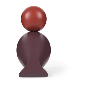 Kay Bojesen Year Bird 2022 ptak śpiewający Poppy - Wino czerwone - Kay Bojesen Denmark