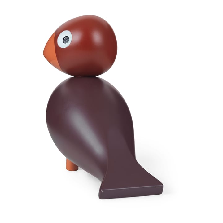 Kay Bojesen Year Bird 2022 ptak śpiewający Poppy, Wino czerwone Kay Bojesen Denmark