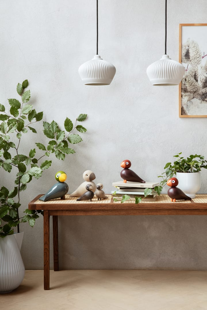 Kay Bojesen Year Bird 2022 ptak śpiewający Poppy, Wino czerwone Kay Bojesen Denmark
