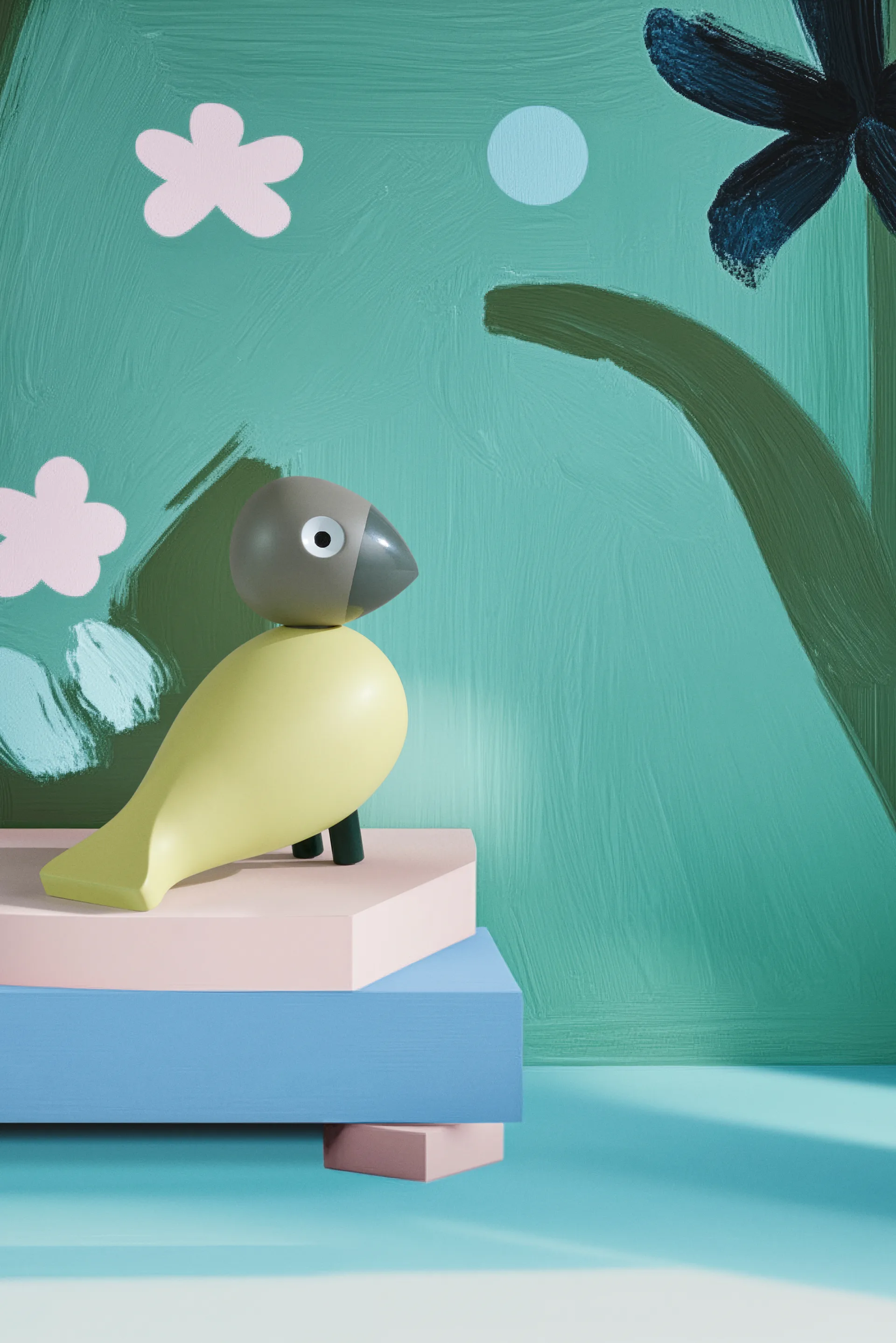 Kay Bojesen Year Bird 2025 Bella, Creme-szary Kay Bojesen Denmark