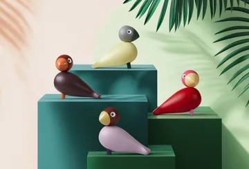 Kay Bojesen Year Bird 2025 Bella - Creme-szary - Kay Bojesen Denmark