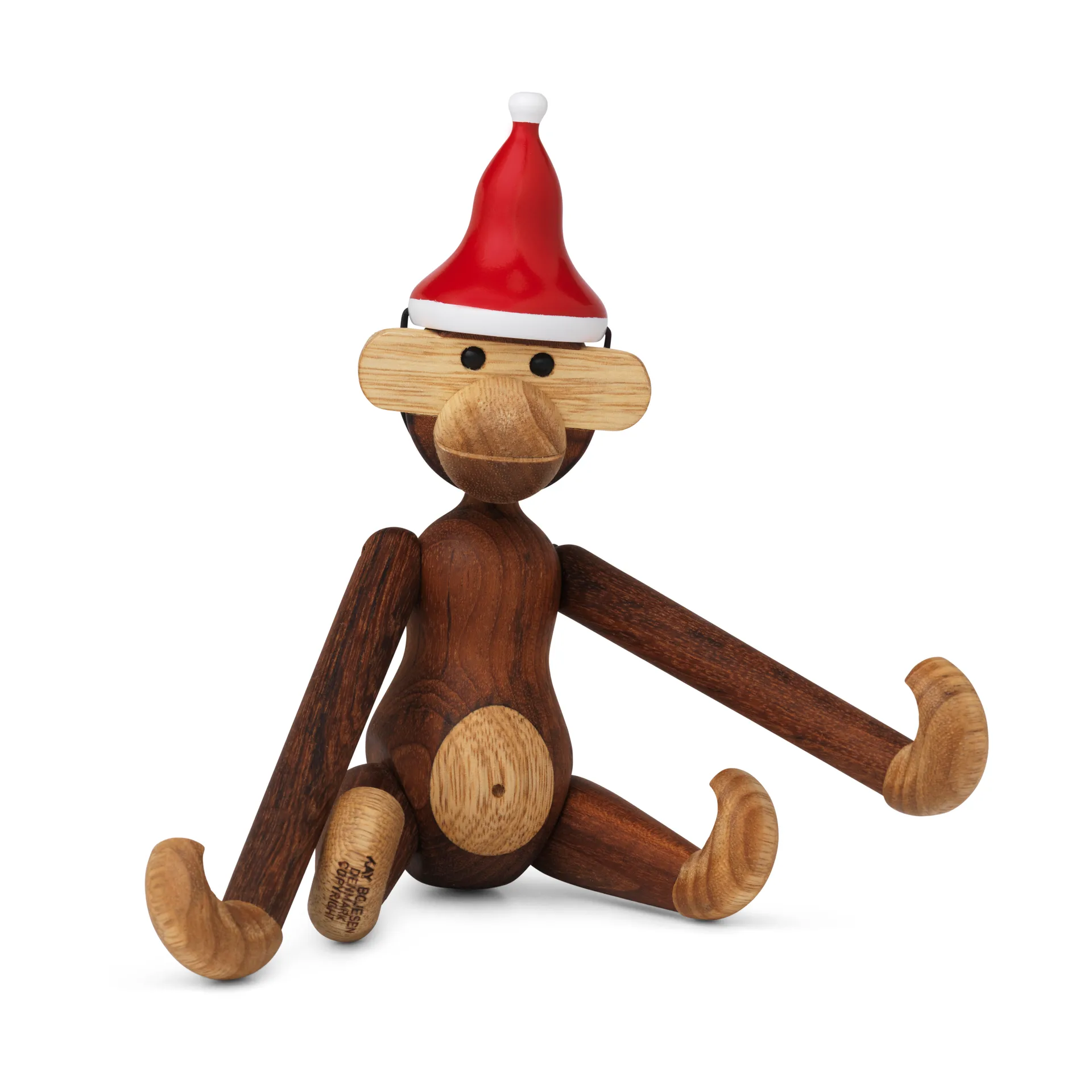 mała małpka z czapka mikołaja Kay Bojesen Denmark