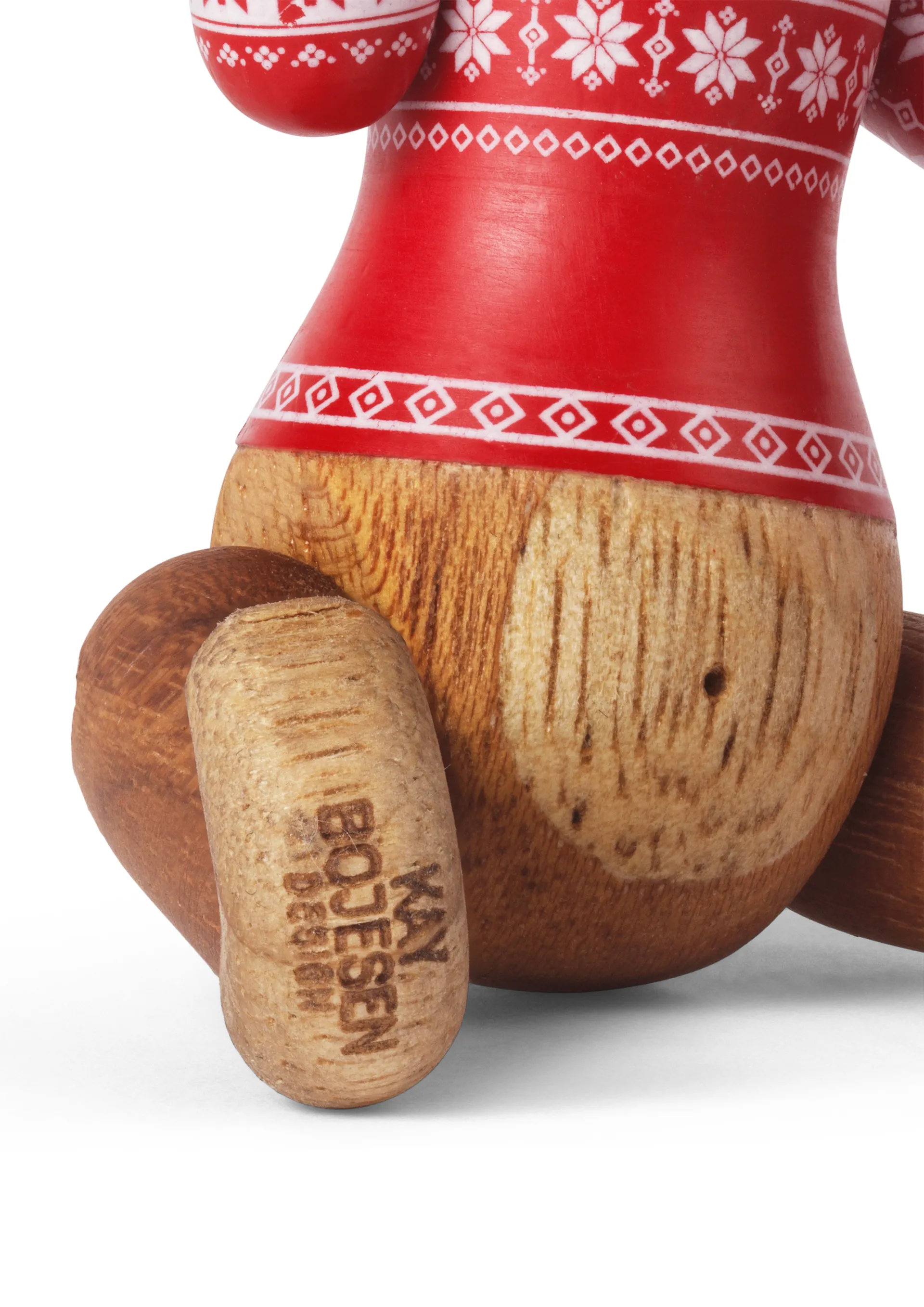 Mini małpka Kay Bojesen Christmas Jumper 2024, Teak-Limba Kay Bojesen Denmark