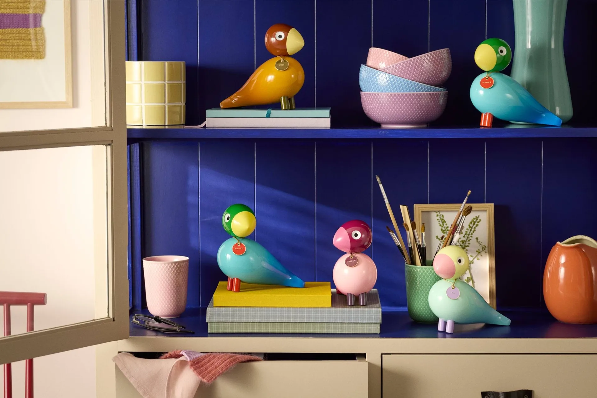 Story bird, Niebieski Kay Bojesen Denmark