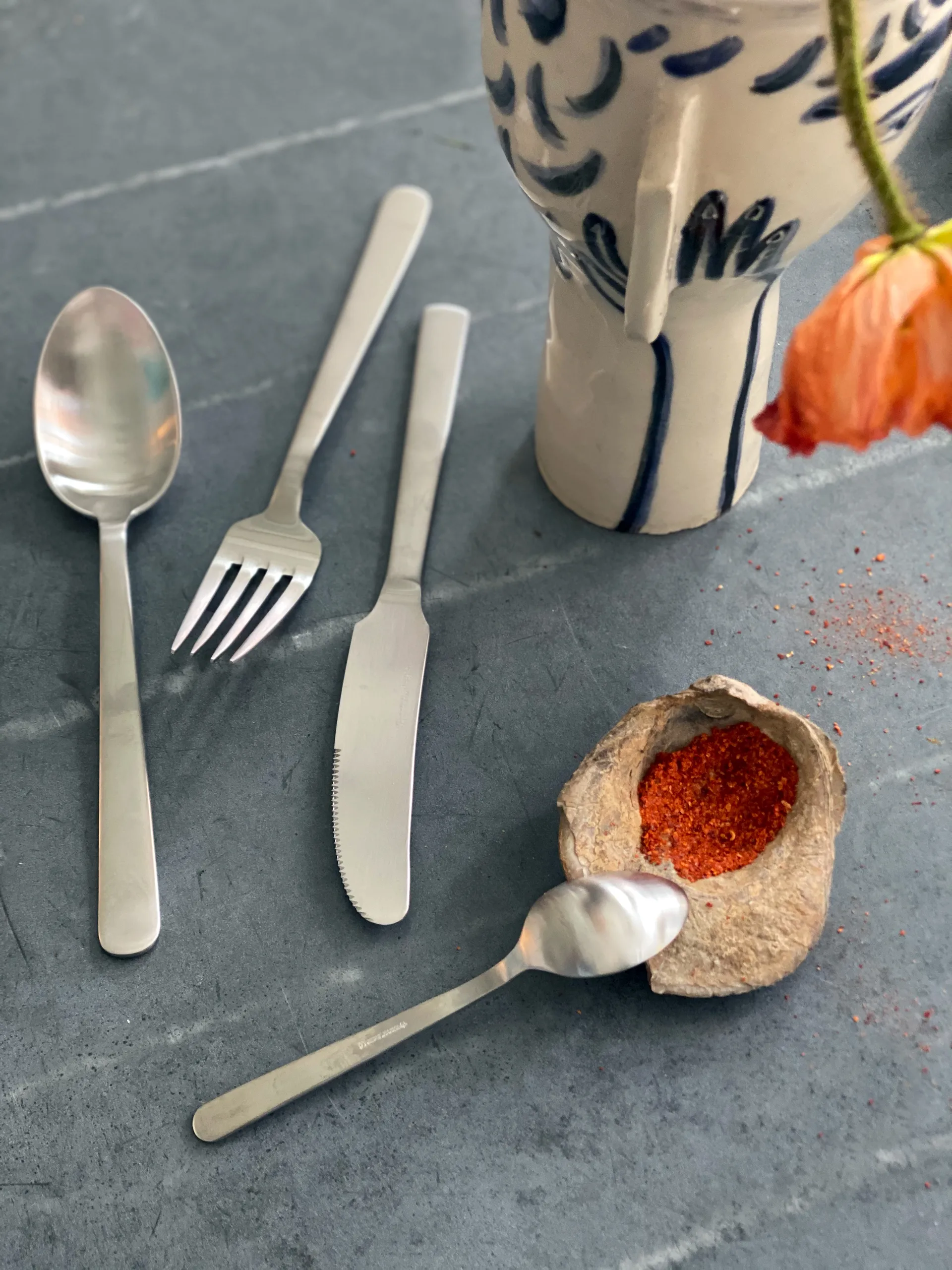 Grand Prix sztućce 24 Części, Polished steel Kay Bojesen