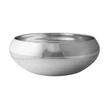 NEST miska Ø23 cm - Polished steel - Kay Bojesen