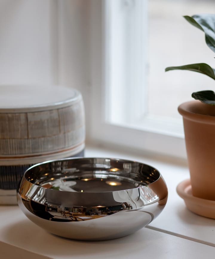 NEST miska Ø23 cm, Polished steel Kay Bojesen