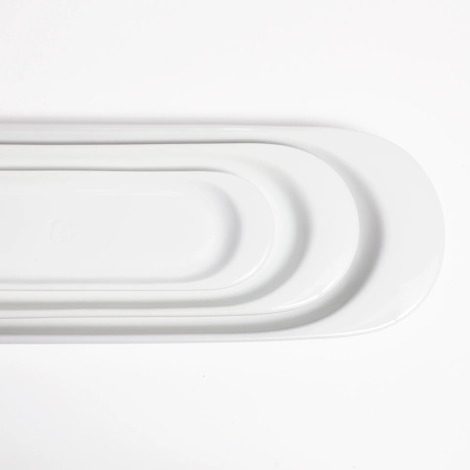 WING spodek 3 Części, White Kay Bojesen