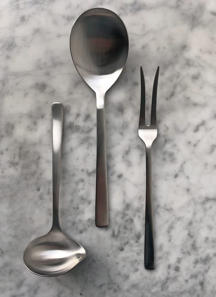 Zestaw do serwowania Grand Prix 3 części, Polished steel Kay Bojesen