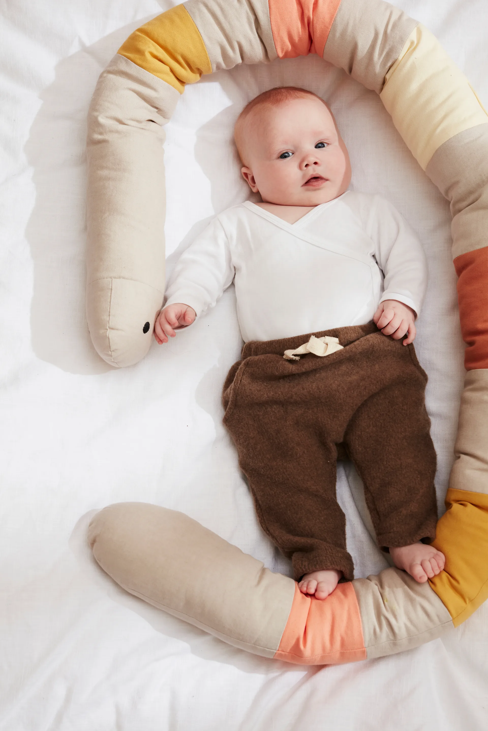 Edvin śpiący robak Meta o długości 200 cm, Wąż Kid's Concept