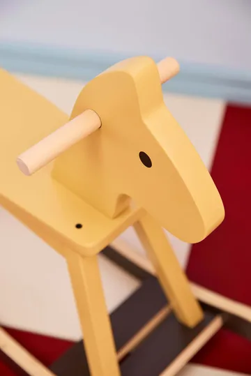 Konik na biegunach Kid's Concept - Miodowy żółty - Kid's Concept