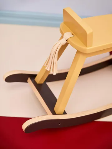 Konik na biegunach Kid's Concept - Miodowy żółty - Kid's Concept