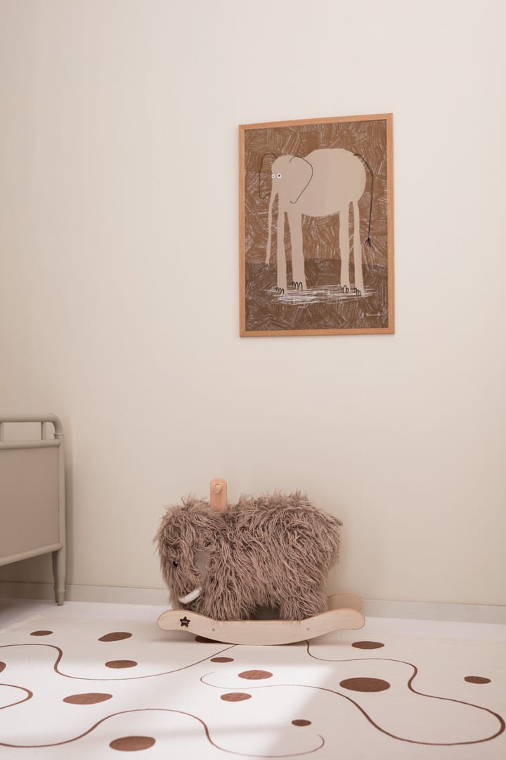 Konik na biegunach mamut Neo, Szary Kid's Concept