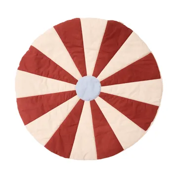 Mata do zabawy Cirkus - Czerwony, Ø112×2 cm - Kid's Concept