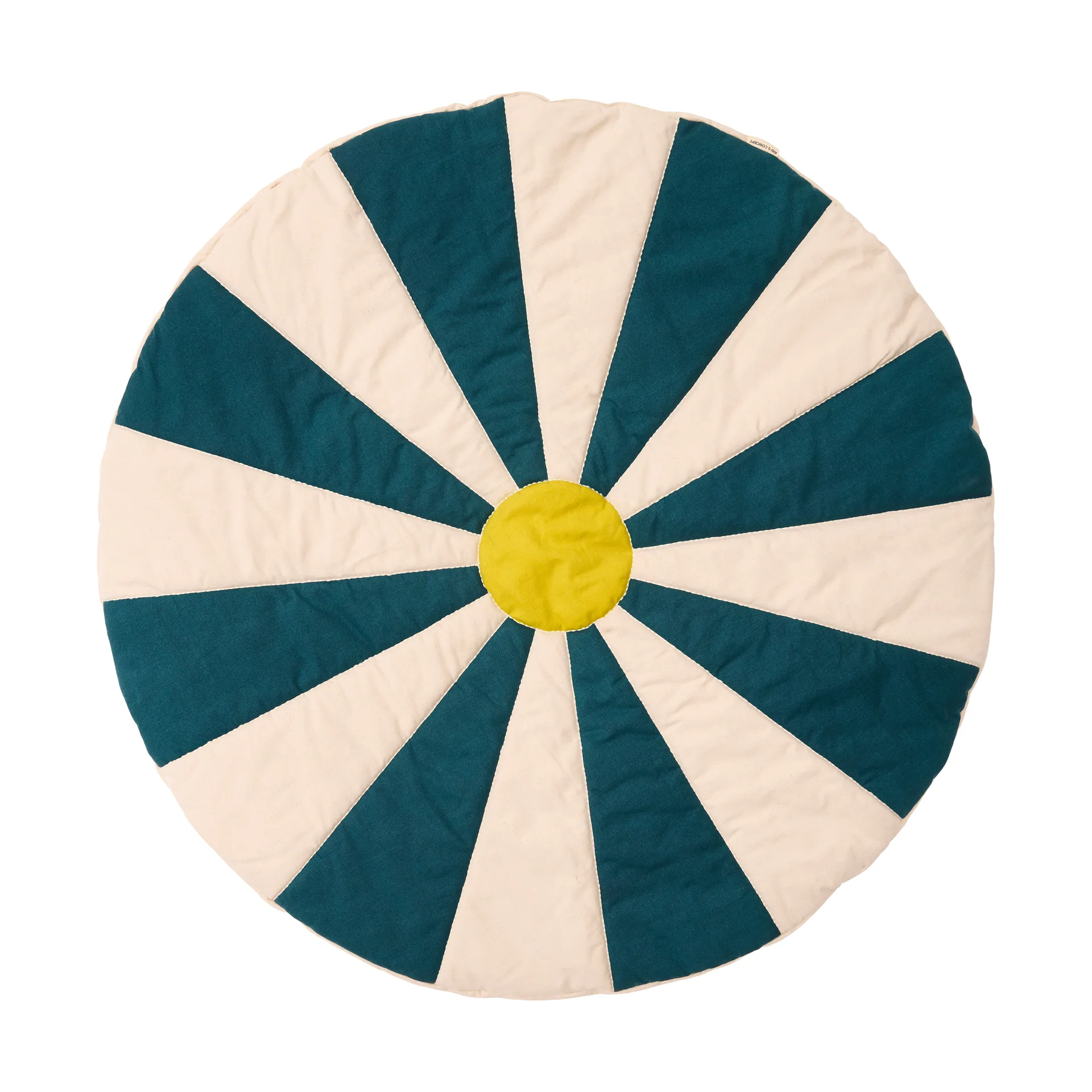 Mata do zabawy Cirkus, Turkusowy, Ø112×2 cm Kid's Concept