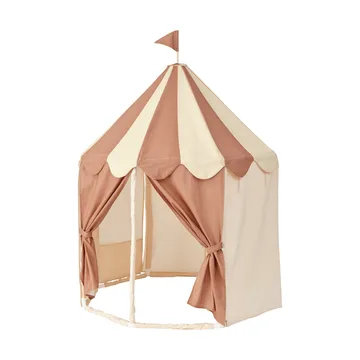 Namiot domek dla dzieci Kid's Base - Brązowe paski - Kid's Concept
